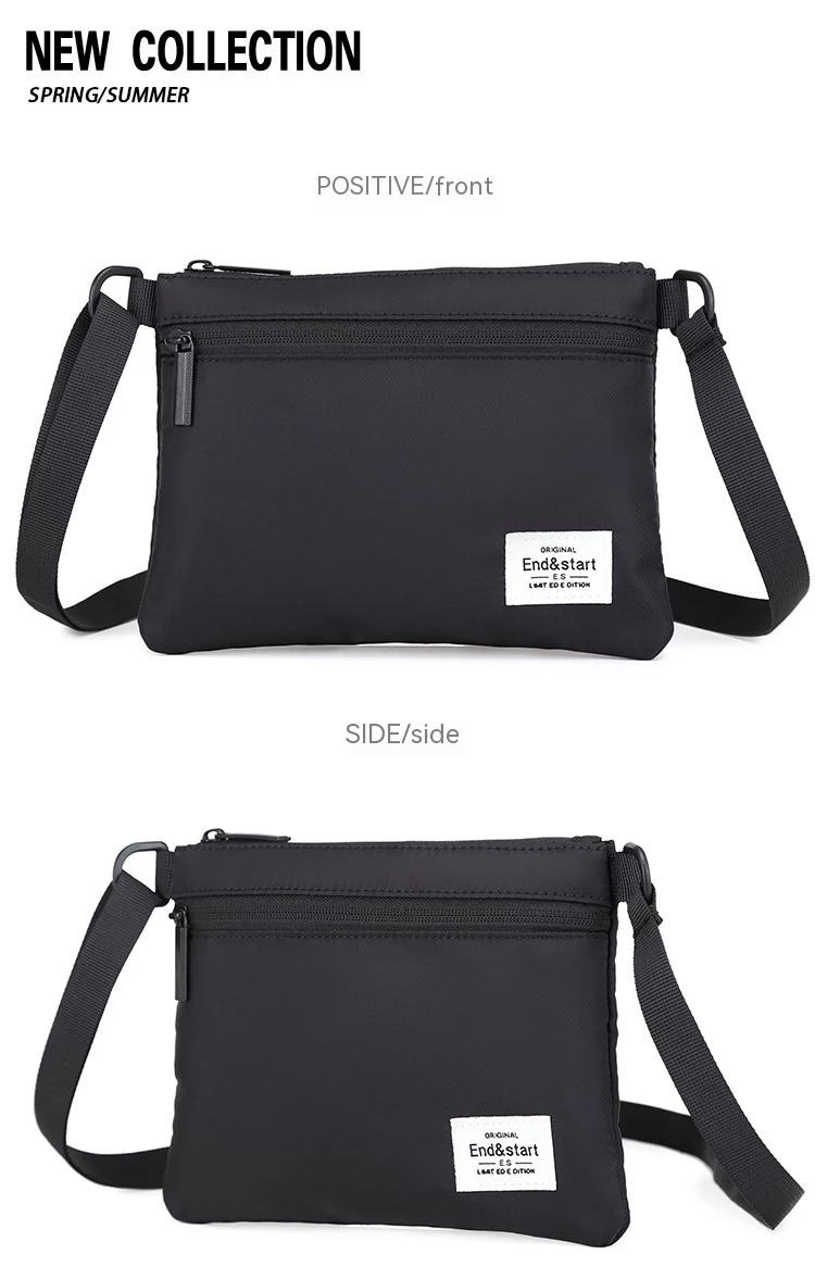 Title 4, Mens Small Bag Satchel Japanese Style Simple A...