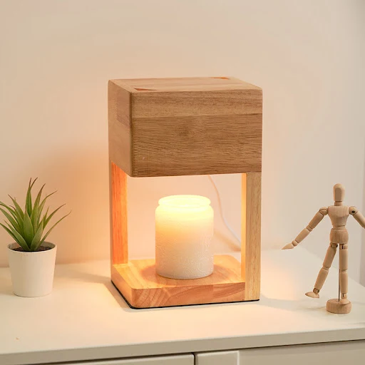 Title 3, Romantic Bedroom Bedside Lamp featuring a smoke...