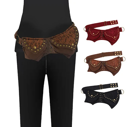 Title 2, Vintage Waist Chest Bag for Women Crossbody Bag...