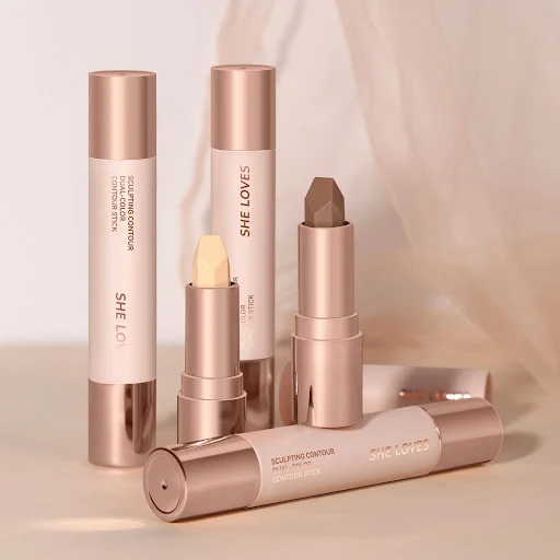 Title 4, Double-ended contour stick. Highlight and brigh...