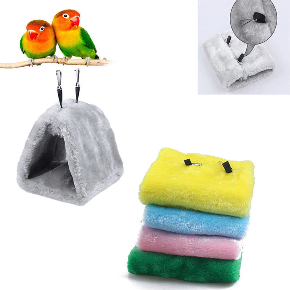Title 13, Pet Bird Parrot Cages Warm Bird Hammock Hanging...