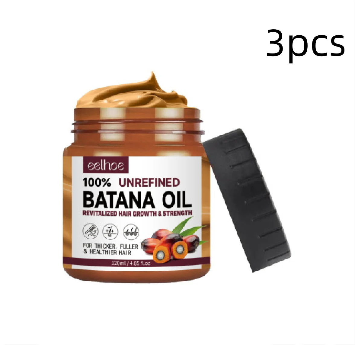 Hair Conditioner Pure Batana Oil Straightening Smoothing Hair Mask Anti Hair Loss Treatment Split Ends Damaged Fluffy Ha — photo 2