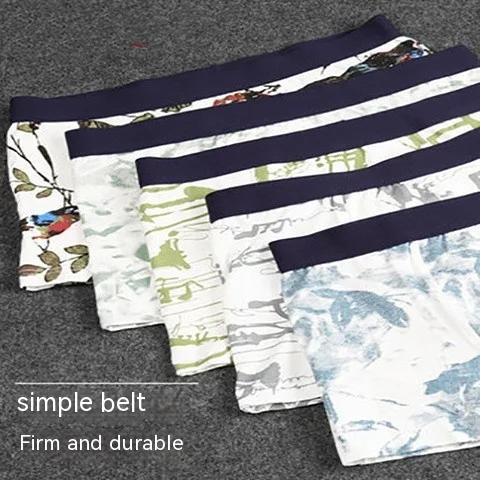 Heren Boxer Zomer Katoen Ademende Onderbroek Comfortabel & Lichtgewicht Ideaal voor Warme Dagen Frisse & Droge Hele Dag — foto 10
