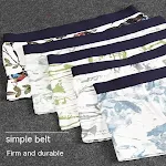Heren Boxer Zomer Katoen Ademende Onderbroek Comfortabel & Lichtgewicht Ideaal voor Warme Dagen Frisse & Droge Hele Dag — foto 10
