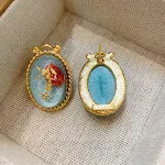 Brincos Jelly Glaze Vintage – Adicione um toque de sofisticação retrô ao seu visual com esses brincos únicos e charmosos. — foto 9