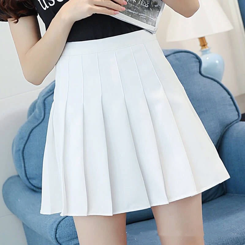 Title 1, College Style herfst en winter high waist rok. ...