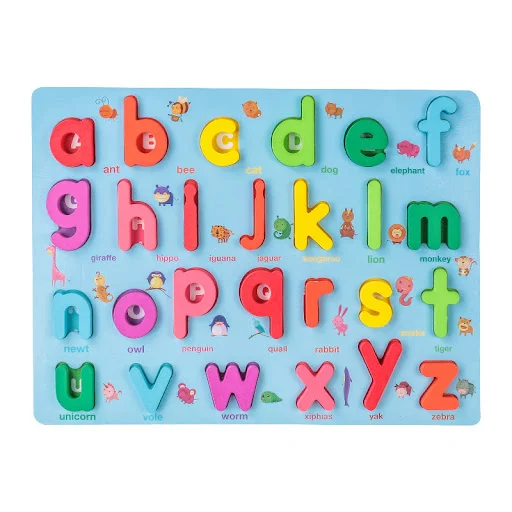 Title 1, Wooden Toy Early Childhood Education Puzzle Kin...
