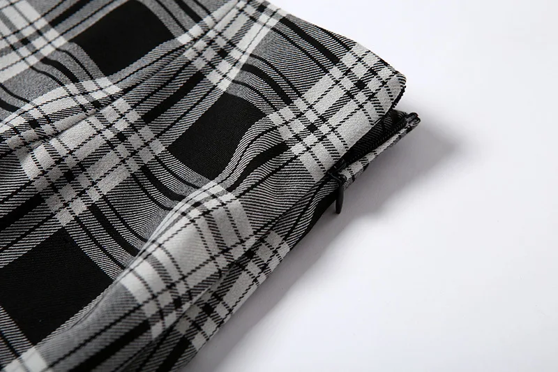 Title 9, Plaid sexy hip skirt designed to accentuate you...