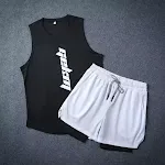 White Pants Black Vest