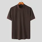 Men's Fashionable Simple Turtleneck Solid Color Knitted Bottoming Shirt, a versatile and stylish essential for layering — photo 3