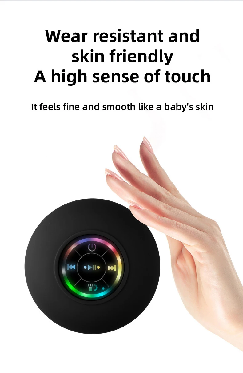 Title 12, Waterproof Bluetooth Speaker with Big Suction C...