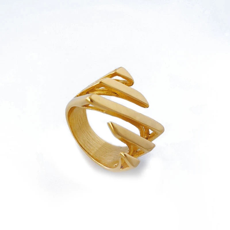 Anel de Aço Titânio Simples para Moda, design moderno e minimalista, perfeito para uso diário. Resistente, confortável e ideal para qualquer ocasião. — foto 1