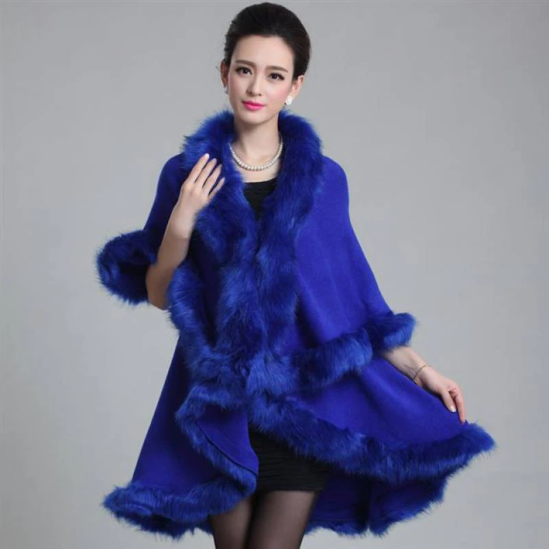 Women's Inverness Mid-length Coat Plus Size Stay warm and stylish this winter with this comfortable and elegant coat. Pe — photo 17