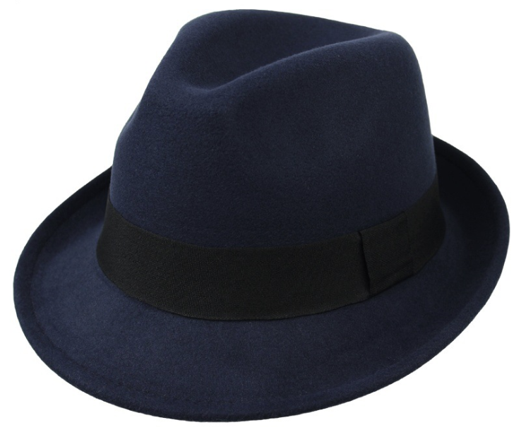 Gentleman jazz hat felt hat for a sophisticated look. This classic hat adds style to any outfit, ideal for events and ev — photo 5