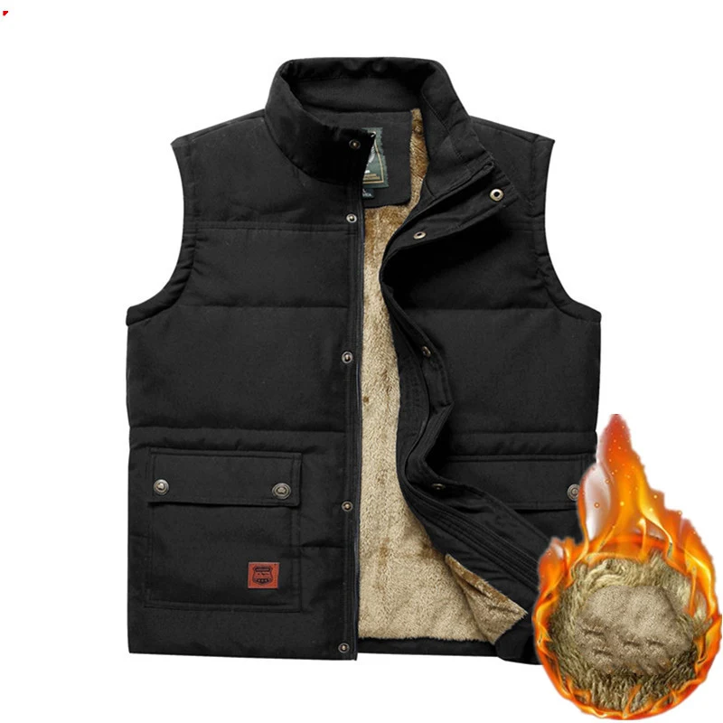 Casual Loose Warm Multi-Pocket Waistcoat for Everyday Comfort and Convenience. Stay Warm and Organized with this Versati — photo 3