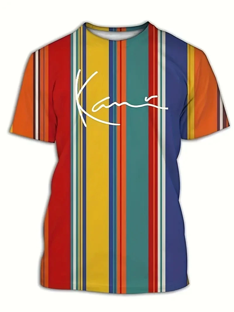 Title 26, Herren Karneval Mode Streifen T-Shirt. Bequem u...
