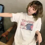 T-shirt a maniche corte con cartoni animati per bambini. Morbido, comodo e perfetto per il gioco quotidiano, ideale per l'estate e le avventure. — foto 4