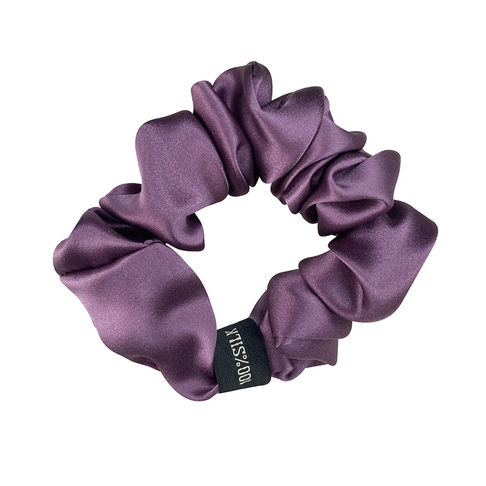 Bandas de cabelo grandes em seda pura. Macias e delicadas, evitam marcas e quebras. Mantenha seu cabelo elegante e protegido com seda. — foto 38