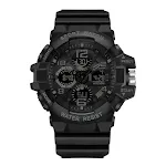 All black