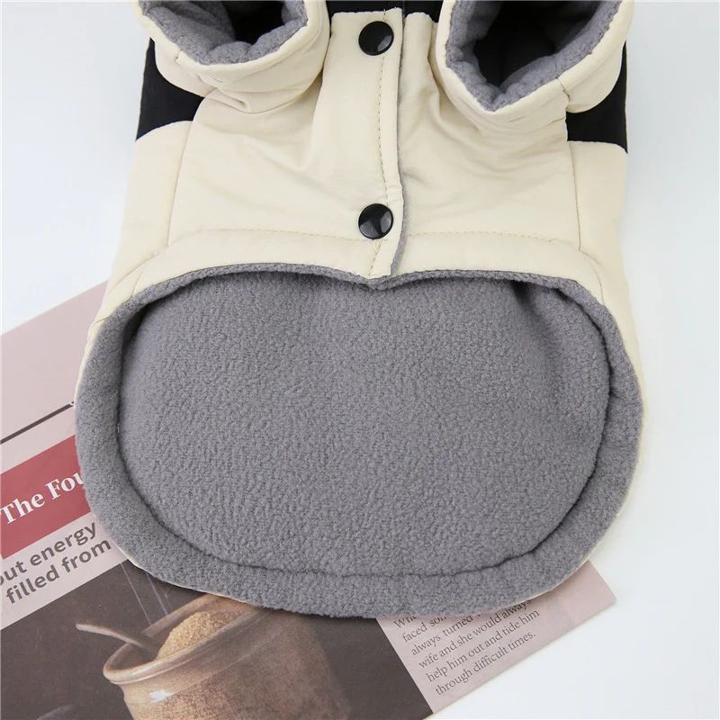 Title 11, Warm Cotton Dog Clothes for Autumn and Winter K...