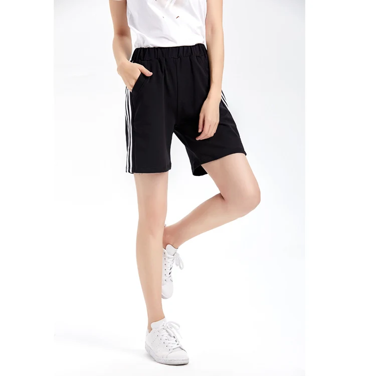 Pantaloncini sportivi casual da donna Comodi ed eleganti per tutti i giorni Tessuto traspirante e vestibilità perfetta Ideali per allenamento e tempo libero. — foto 1
