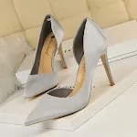 Hollow, Sexy High Heels for Women. Thin and stylish single shoes, perfect for nightclubs and special occasions. A confid — photo 7