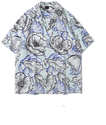 Printing Tide Unisex T-shirts met korte mouwen, comfortabel en stijlvol, perfect voor dagelijks gebruik, duurzaam materiaal. — foto 8
