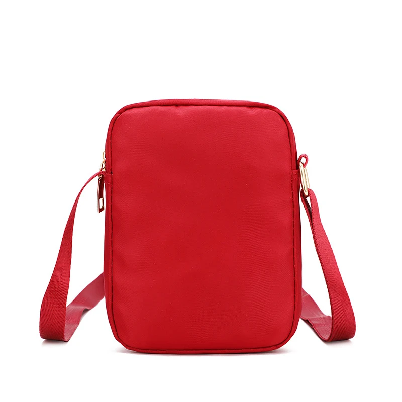 Title 6, Bolsa mini transversal vertical de nylon para c...