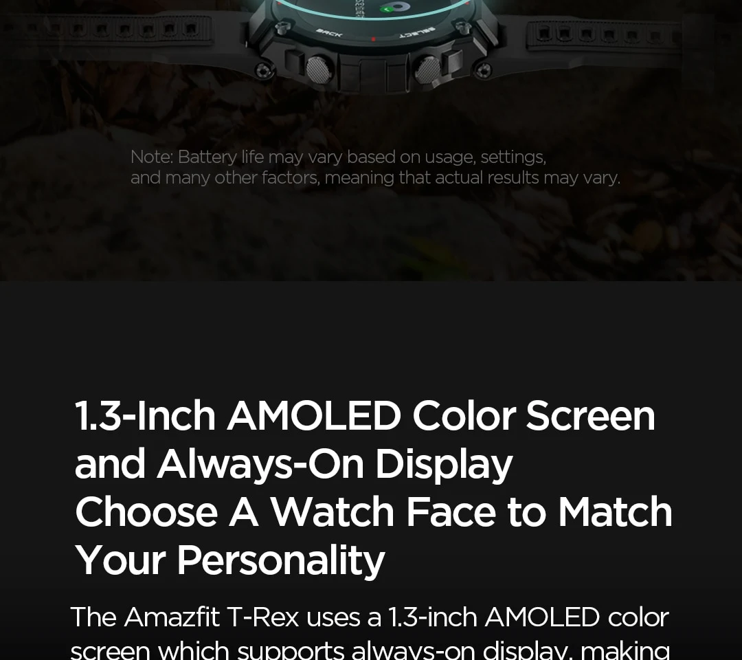 Title 9, T-Rex Outdoor Sports Smartwatch Rugged Design G...