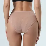 Calcinhas de algodão cintura média plus size femininas, confortáveis e respiráveis para o dia a dia, ajuste perfeito e suave. — foto 9