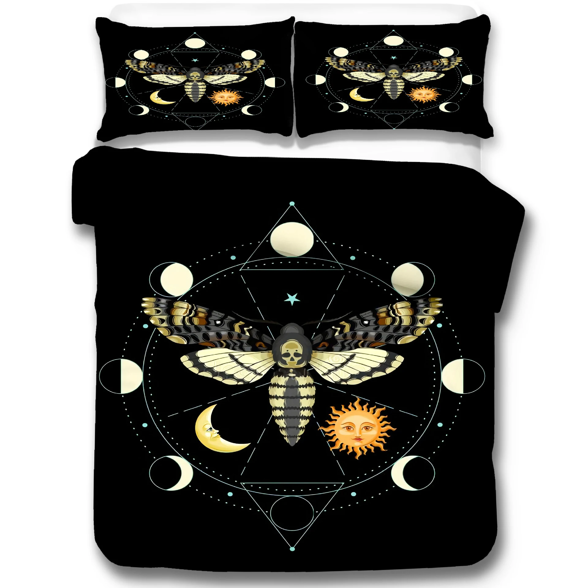Title 4, Moth Skull 3D Printing Set Three Piece Skeleton...