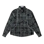 Camisa japonesa solta casual manga longa tie-dye. Casaco moderno e confortável, perfeito para um visual descontraído e estiloso. Ideal para diversas ocasiões. — foto 2