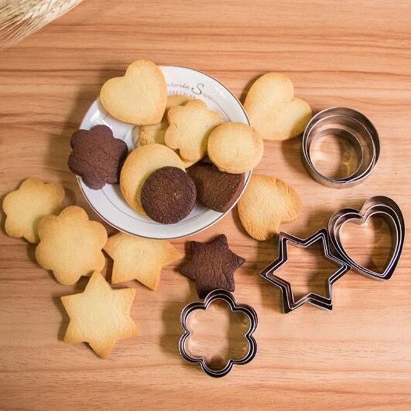 Stainless Steel Steamed Bread Cookie Cutter Die Love Cookies Tools. Create heart shaped delicious cookies with this easy — photo 9