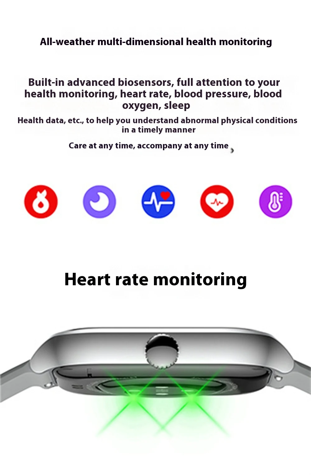 Title 4, H9 Smartwatch com Chamada Bluetooth, Ilha Intel...
