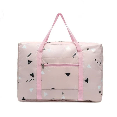 Bolsa de equipaje de viaje plegable de gran capacidad ultraligera e impermeable para almacenamiento de viajes, ideal para vacaciones. — foto 3