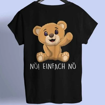 Sports Casual Cute T-shirt Bear Print for a relaxed and adorable look. Comfortable and stylish, perfect for everyday wea — photo 1