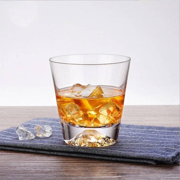 Title 5, Handmade Crystal Glass Water Glass Whiskey Glas...
