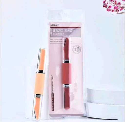 Title 2, Ladies Portable Double Head Macro Eyebrow Trimm...