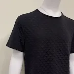 Nieuw effen Slim Fit T-shirt met korte mouwen, grote maat, vrijetijdskleding. Comfortabel en stijlvol voor dagelijks gebruik. — foto 1