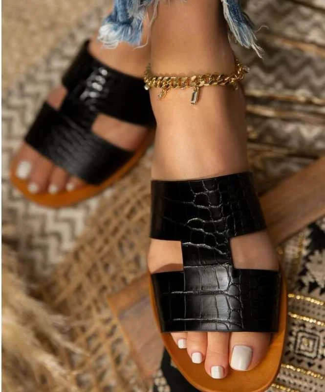 Dames jersey pantoffels plat – Comfortabele en stijlvolle schoenen voor binnenshuis. Ideaal om heerlijk in te ontspannen. Voel je comfortabel de hele dag! — foto 3