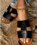 Dames jersey pantoffels plat – Comfortabele en stijlvolle schoenen voor binnenshuis. Ideaal om heerlijk in te ontspannen. Voel je comfortabel de hele dag! — foto 3