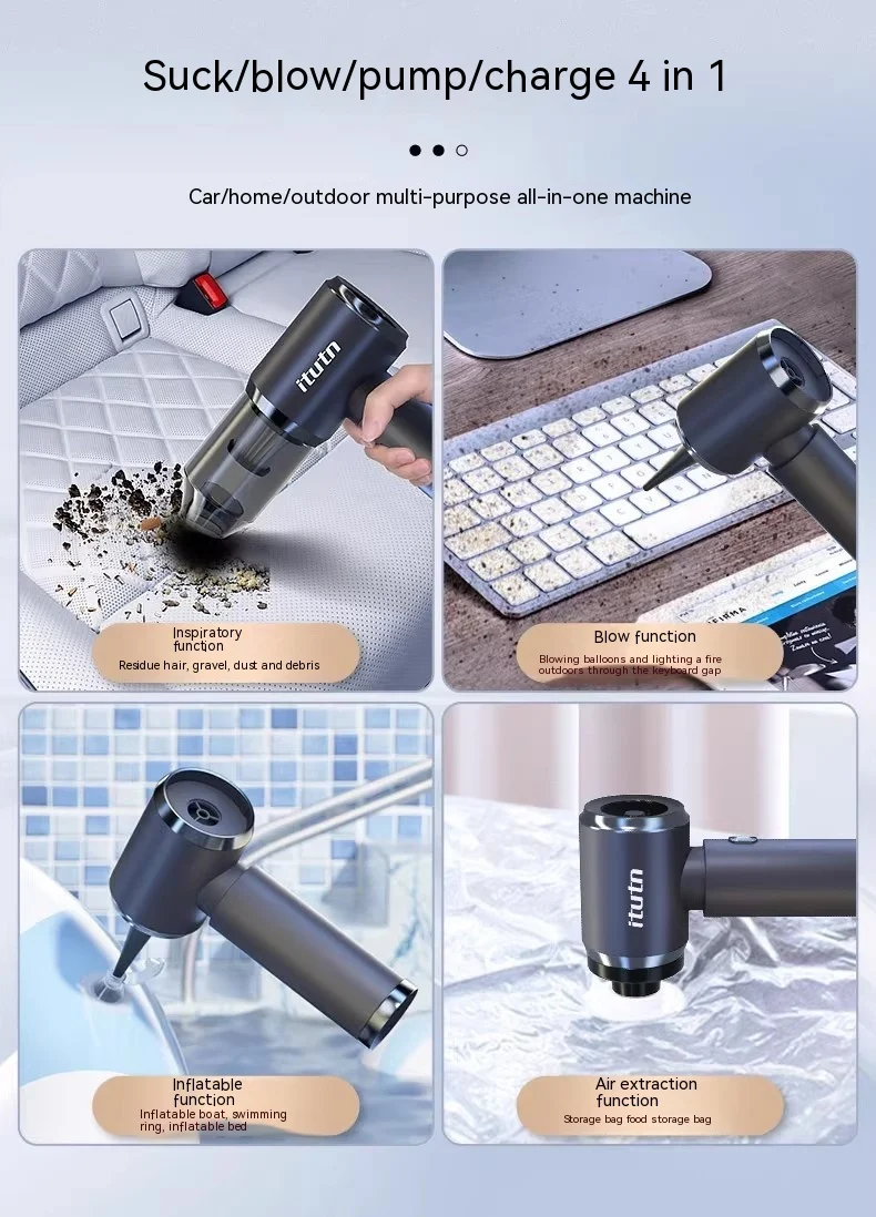 Title 6, Wireless Handheld Car Vacuum Cleaner Light-duty...
