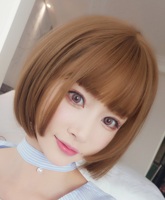 Peruca de cabelo natural para um visual impecável e versátil, perfeita para qualquer ocasião, fácil de pentear e manter. — foto 5