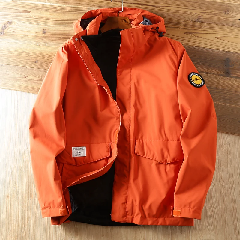 Giacca da alpinismo antivento da uomo per l'outdoor. Affronta le sfide in montagna con protezione e comfort superiori. — foto 4