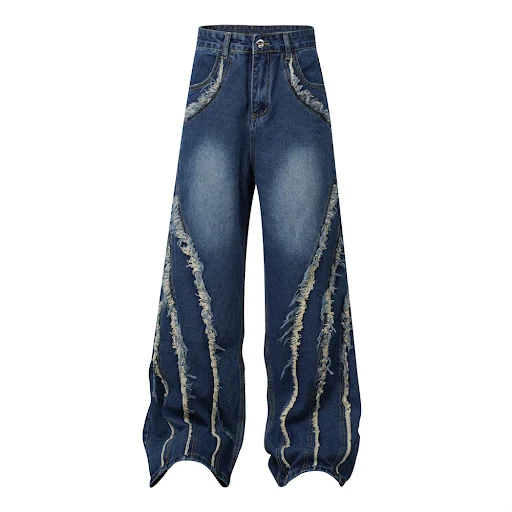 Title 12, Retro Unisex Bootcut Broek. Comfortabele broek ...