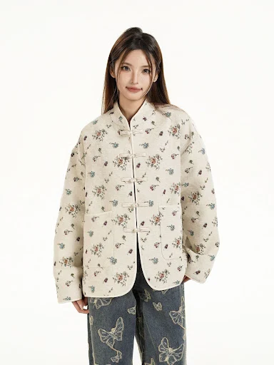 Title 10, Loose Retro Jacquard Heavy Industry Baseball Un...