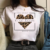 Ladies Summer Fashion Casual Cute Cartoon Print Short Sleeve — photo 2