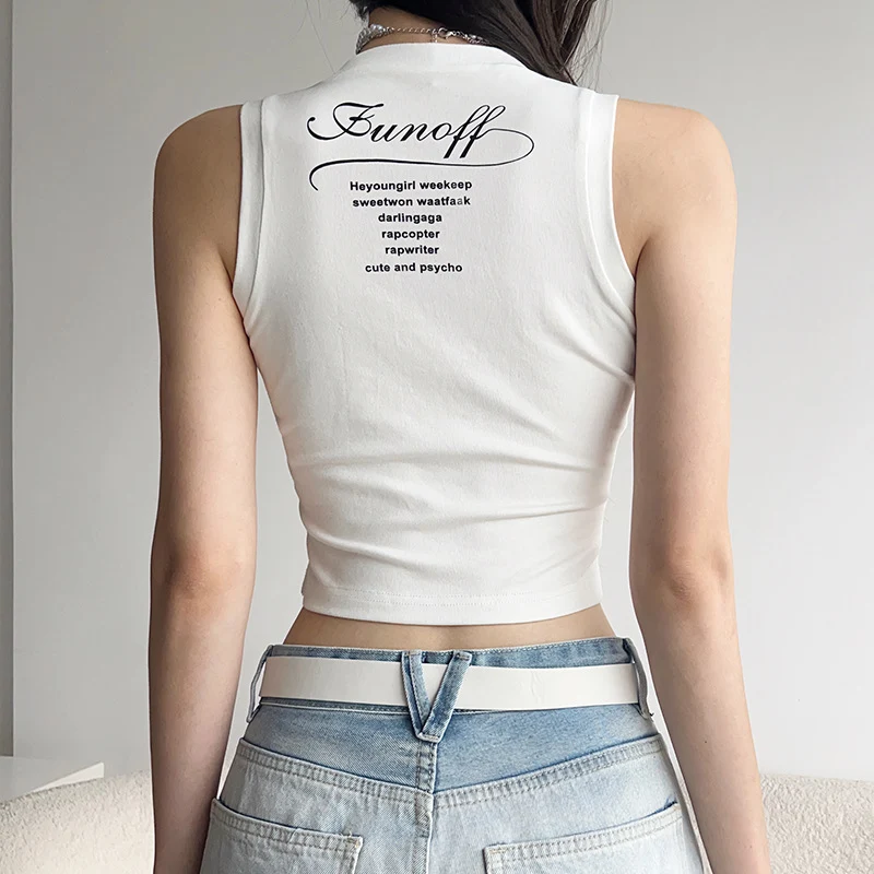 Title 6, Womens Fashion All-matching Midriff-baring Top...