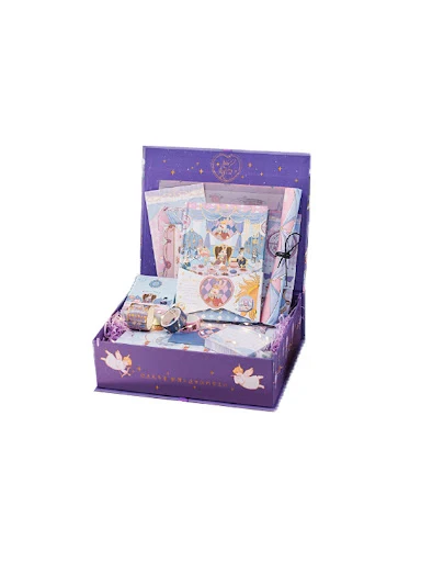 Title 2, Hand Book Set Cute Girl Heart Student Notebook ...