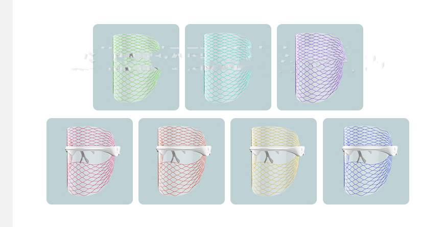Title 8, Facial Mask Pattern Photon Skin Rejuvenation In...